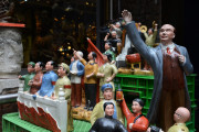 Hong Kong, HK, China, statues, communism, Lenin, Mao, kitsch