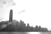 Hong Kong, HK, China, skyline, skyscrapers, Victoria Harbour, city, urban