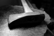 maul, axe, wood, fire, fireplace